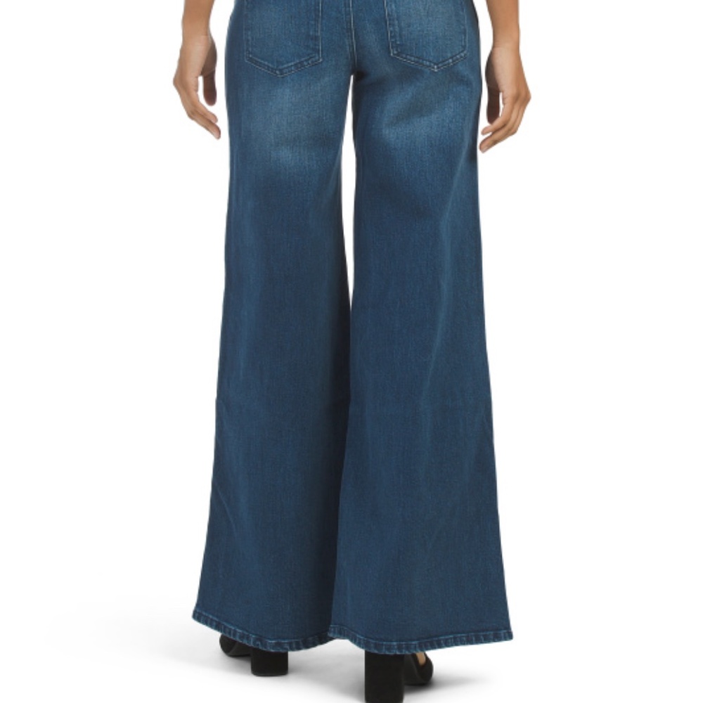 BLUE REVIVAL High Rise Wide Leg Jeans - Picture 2 of 4